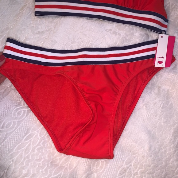Red Bikini Set - Picture 2 of 7